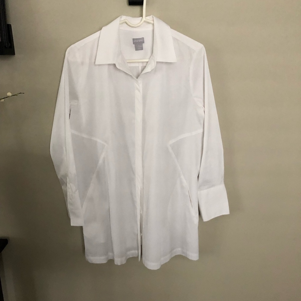 Chicos white tunic blouse from 2022